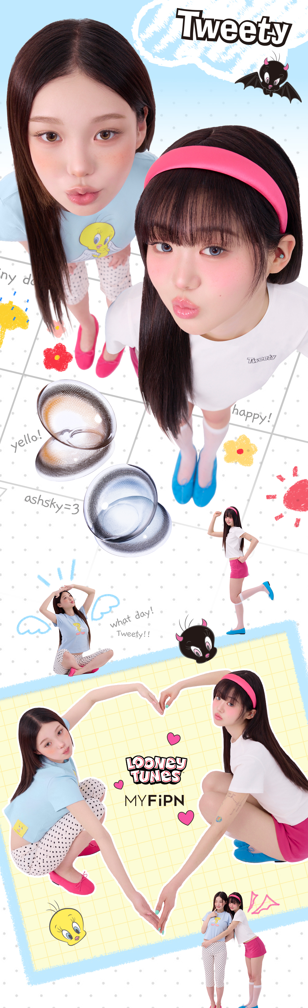 tweety_edition_skyblue-T-shirt---영상_06.jpg